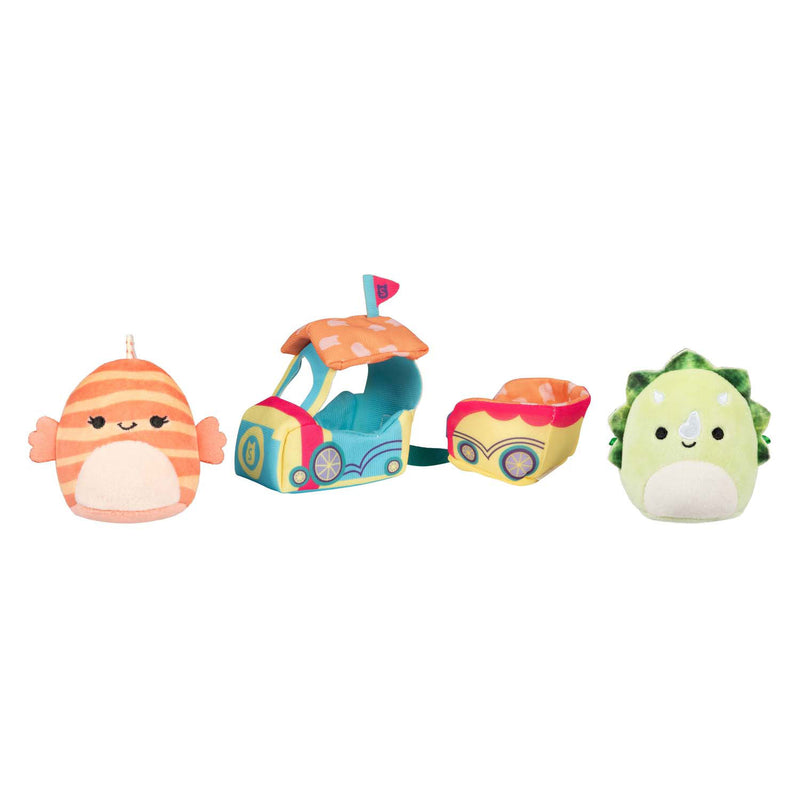 Afbeelding laden in galerijviewer, Squishmallows knuffel pluche micromallows - ticket to ride, 4dlg.
