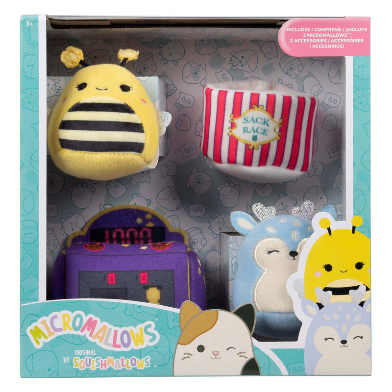 Afbeelding laden in galerijviewer, Squishmallows knuffel pluche micromallows - game on, 4dlg.
