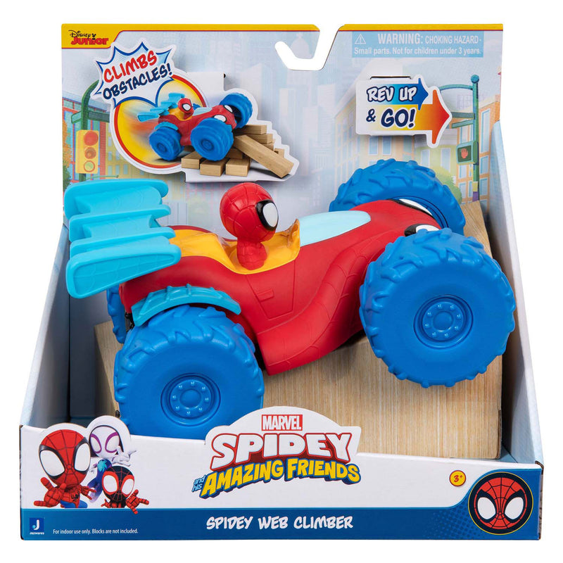 Afbeelding laden in galerijviewer, Jazwares spidey web climber voertuig
