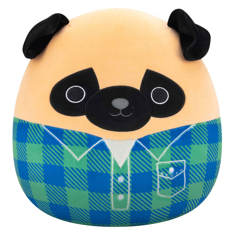 Afbeelding laden in galerijviewer, Squishmallows knuffel pluche - prince mopshond, 30cm
