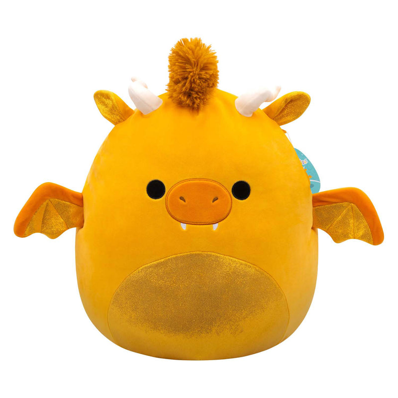 Afbeelding laden in galerijviewer, Squishmallows knuffel pluche - mister gouden draak, 30cm
