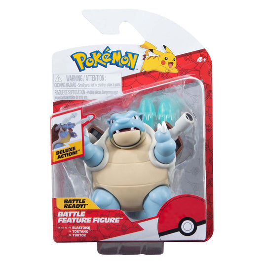 Jazwares pokémon battle feature speelfiguur - blastoise 11 cm