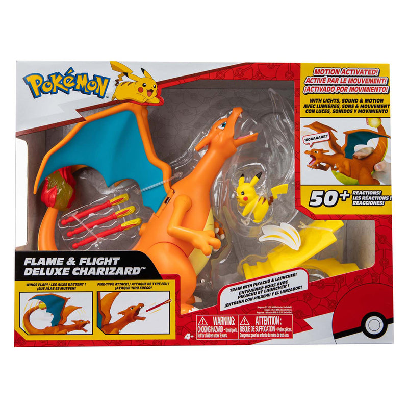 Afbeelding laden in galerijviewer, Jazwares pokémon - flame flight deluxe charizard
