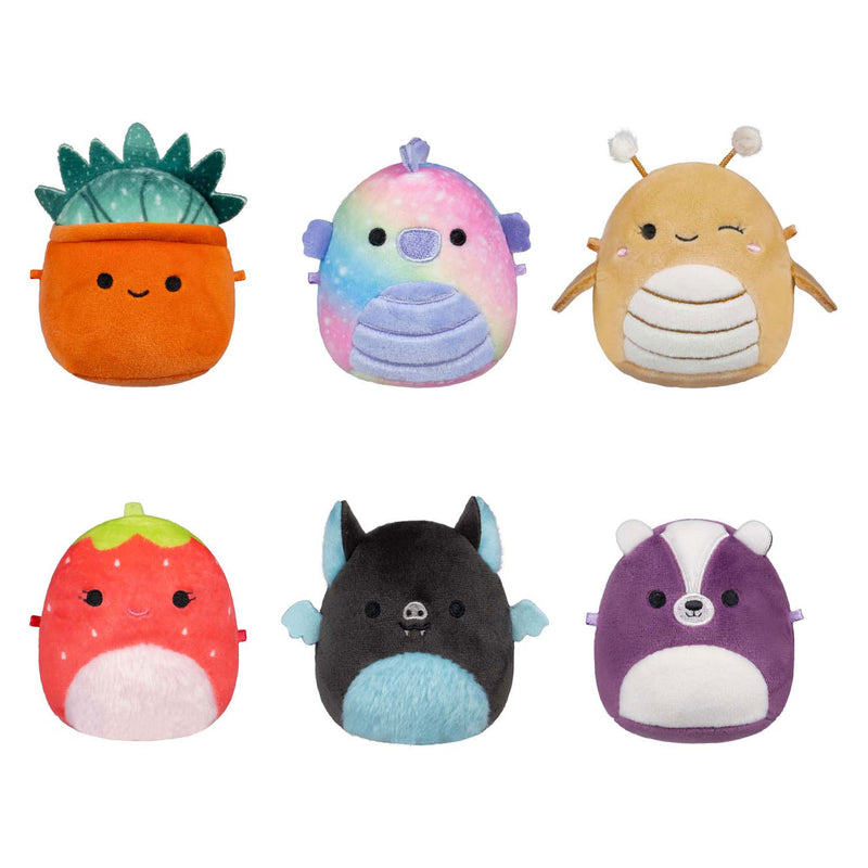 Afbeelding laden in galerijviewer, Squishmallows knuffel pluche micromallows - greer, sloan, emerald, oz, scarlet, ald, 6-pack
