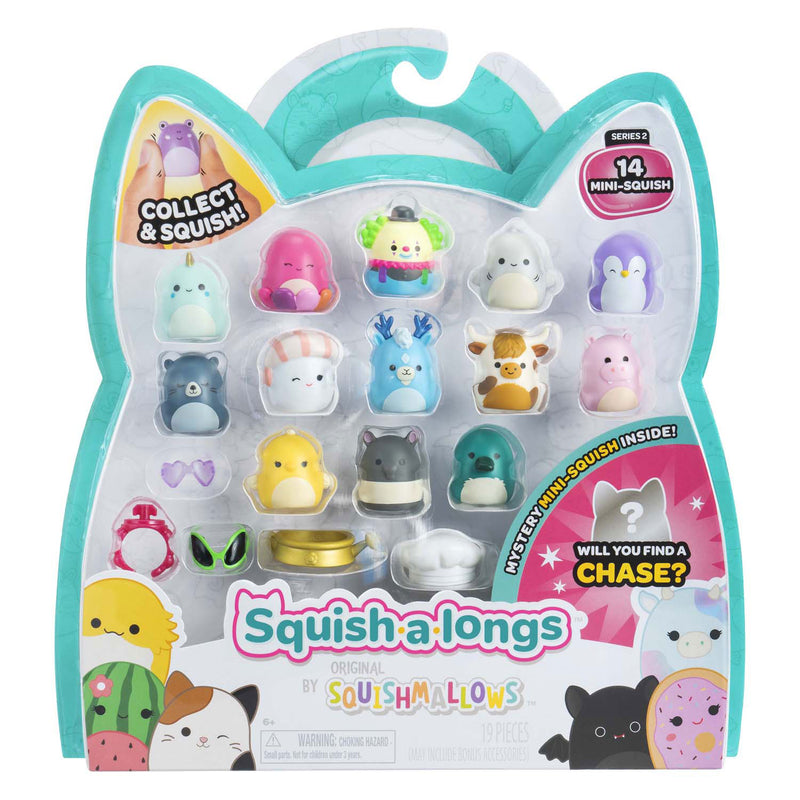 Afbeelding laden in galerijviewer, Squishmallows - squish-a-longs speelfiguren, 14dlg.
