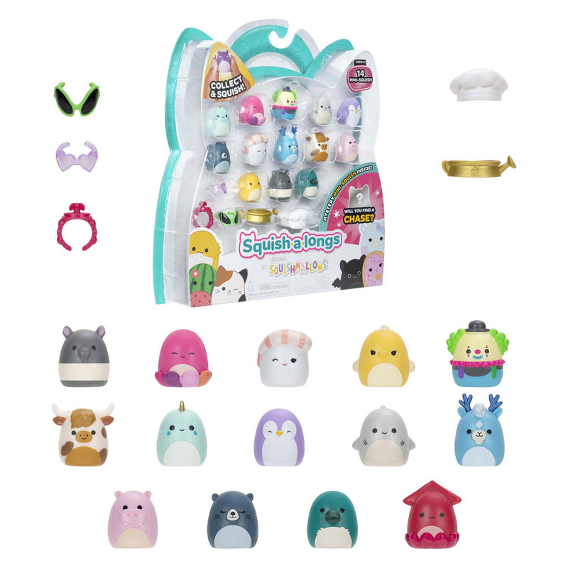 Afbeelding laden in galerijviewer, Squishmallows - squish-a-longs speelfiguren, 14dlg.
