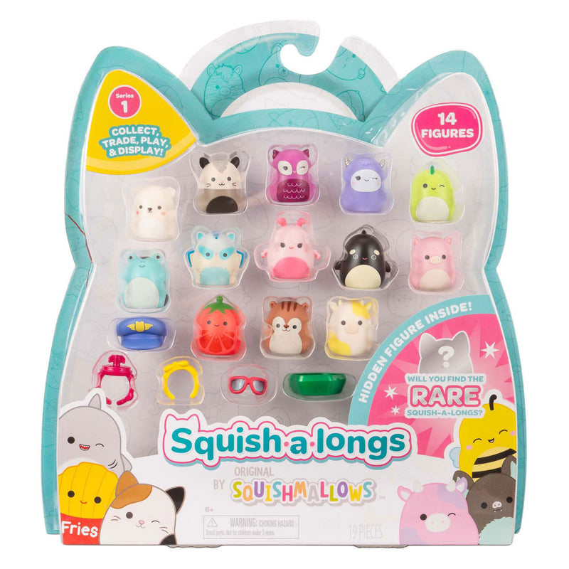 Afbeelding laden in galerijviewer, Squishmallows - squish-a-longs speelfiguren - style 2, 14dlg.
