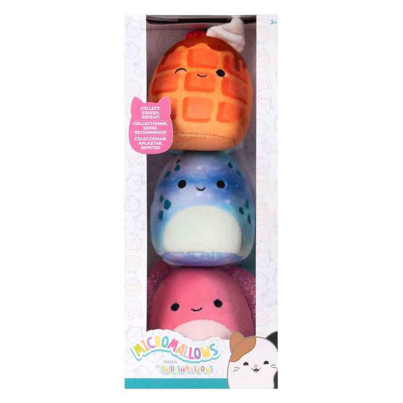 Afbeelding laden in galerijviewer, Squishmallows knuffel pluche - micromallows auggie, weaver, zinx - 3dlg.
