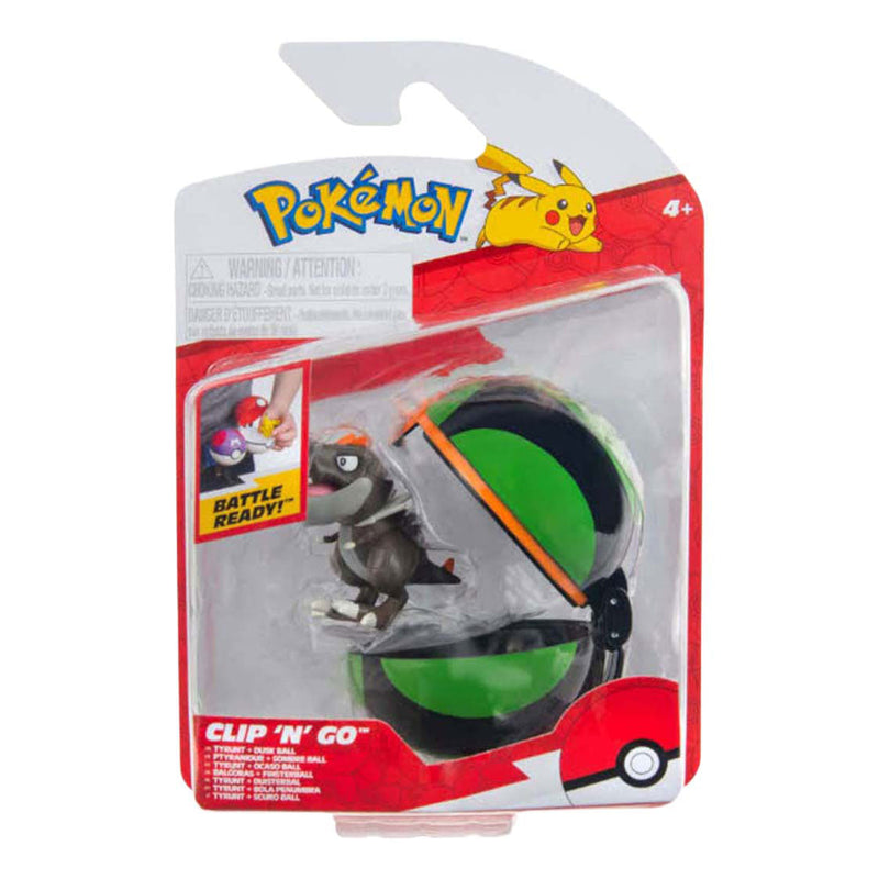 Afbeelding laden in galerijviewer, Jazwares pokémon clip 'n' go tyrunt dusk ball
