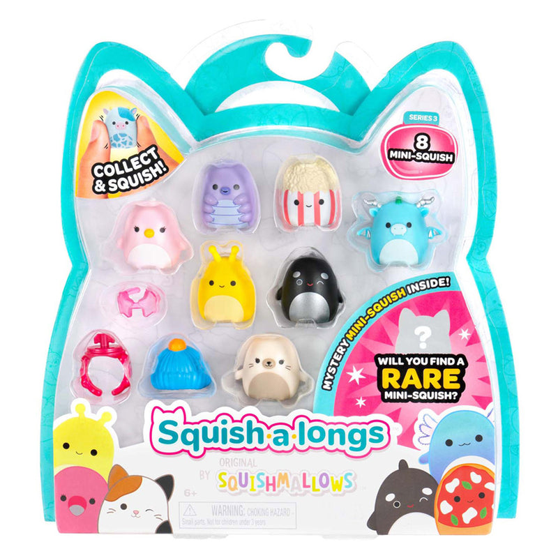 Afbeelding laden in galerijviewer, Jazwares squishmallows - squish-a-longs speelfiguren style 2 - 8dlg.
