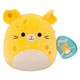 Jazwares squishmallows knuffel pluche - amelia the cheese mouse - 19cm