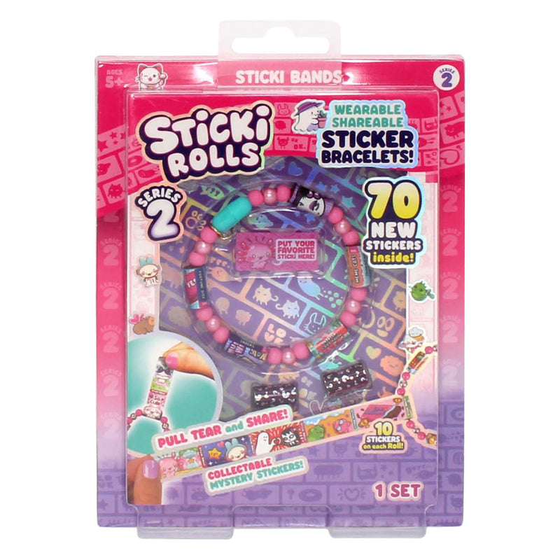 Afbeelding laden in galerijviewer, Jazwares sticki rolls armband met 70 stickers
