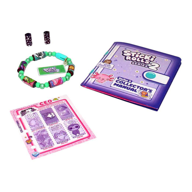 Afbeelding laden in galerijviewer, Jazwares sticki rolls armband met 70 stickers
