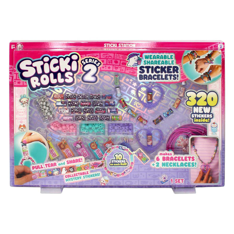 Afbeelding laden in galerijviewer, Jazwares sticki rolls armbanden maken - 320 stickers
