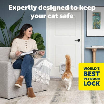 Afbeelding laden in galerijviewer, Petsafe kattenluik grote kat 2.0 flap
