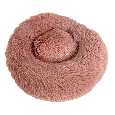 Afbeelding laden in galerijviewer, Sazzz hondenmand fluffy oudroze

