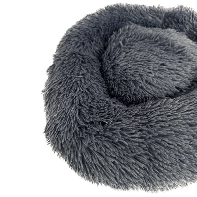 Afbeelding laden in galerijviewer, Sazzz hondenmand fluffy antraciet grijs
