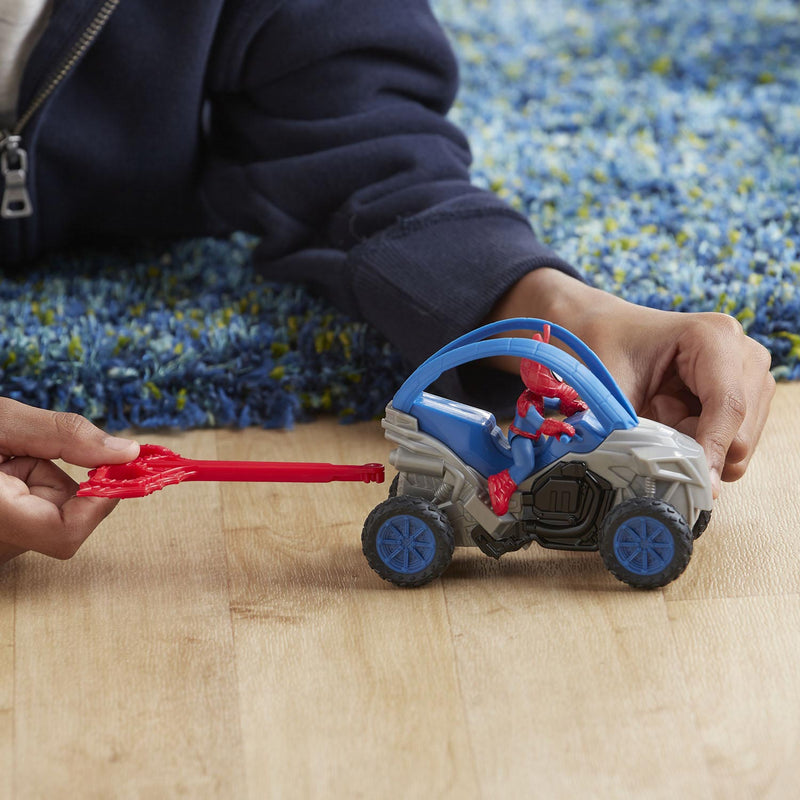 Afbeelding laden in galerijviewer, Hasbro Spider-Man Rip and Go Figuur Blauw
