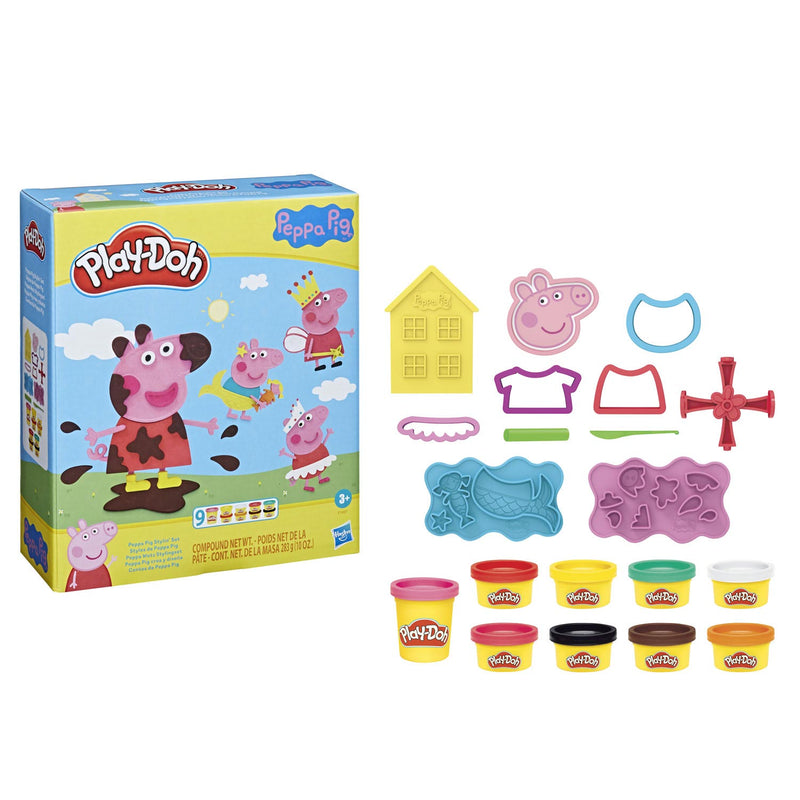 Afbeelding laden in galerijviewer, Play-doh peppa pig styling set
