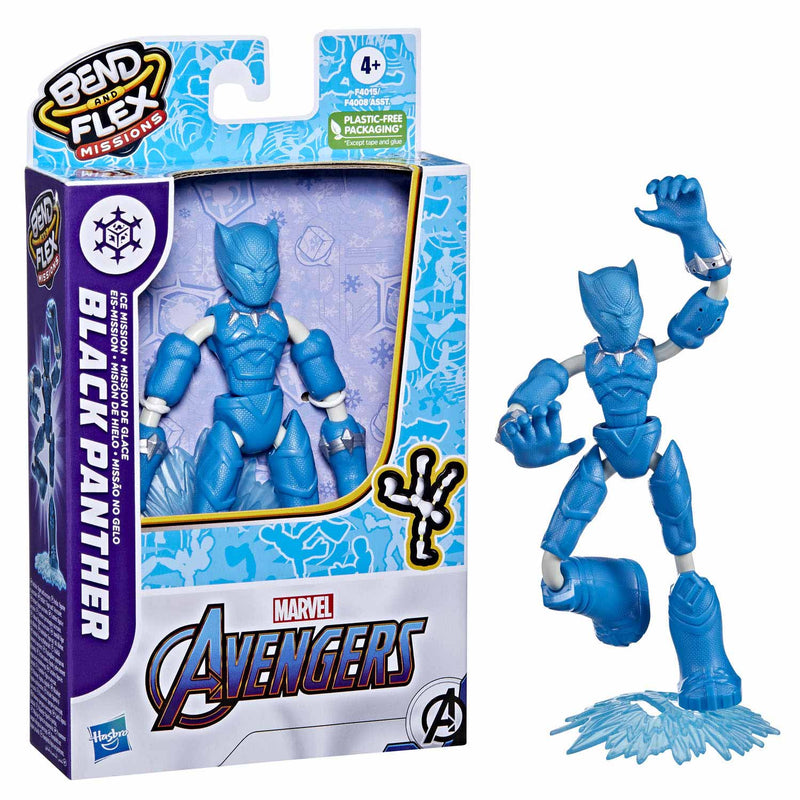 Afbeelding laden in galerijviewer, Hasbro Avengers Bend and Flex Ice Missions
