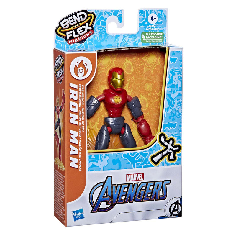 Afbeelding laden in galerijviewer, Hasbro Avengers Bend en Flex Fire Mission
