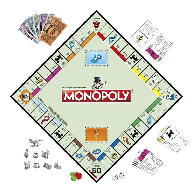 Afbeelding laden in galerijviewer, Hasbro monopoly classic - bordspel
