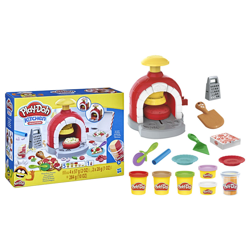 Afbeelding laden in galerijviewer, Play-doh pizzaoven - klei speelset
