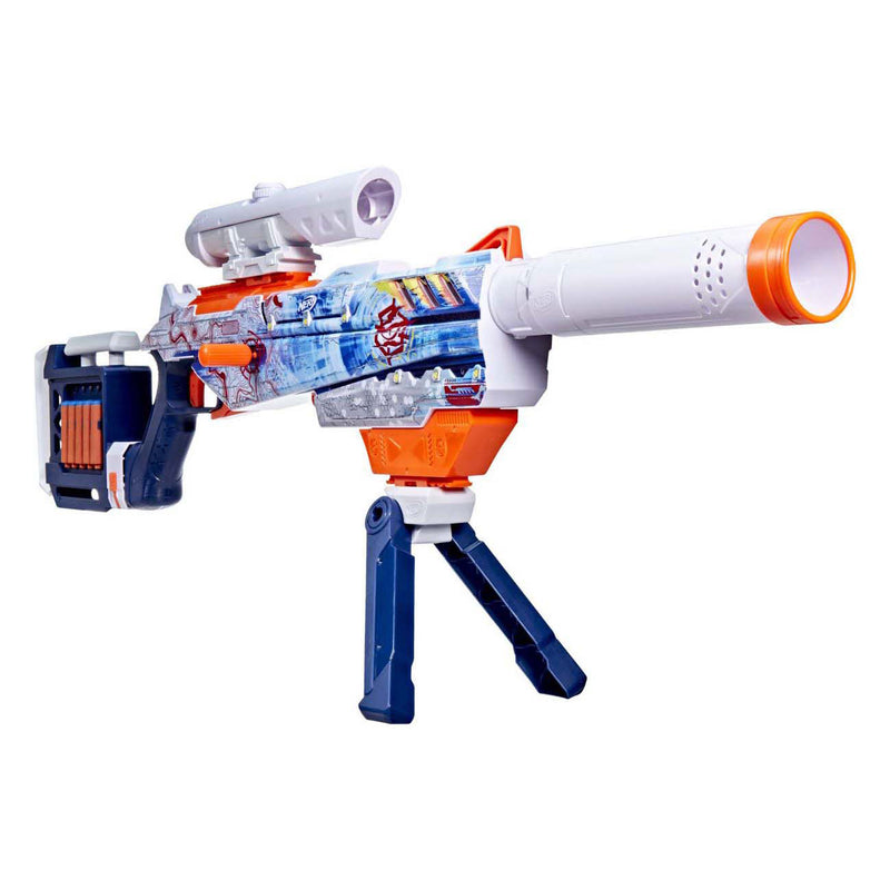 Afbeelding laden in galerijviewer, Nerf loadout arctic zerostriker blaster en 24 n1-darts

