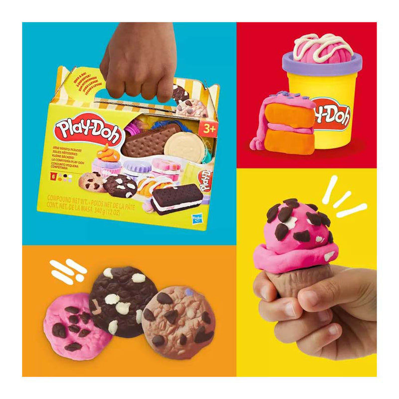 Afbeelding laden in galerijviewer, Play-doh kleine bakkerij - 6 kleipotjes
