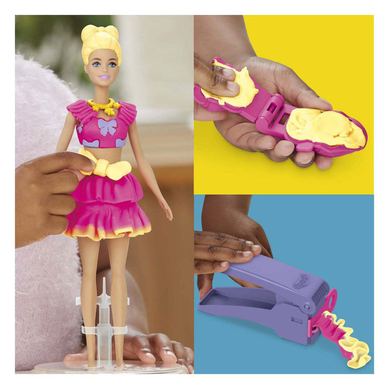 Afbeelding laden in galerijviewer, Play-doh barbie ruffles and bows
