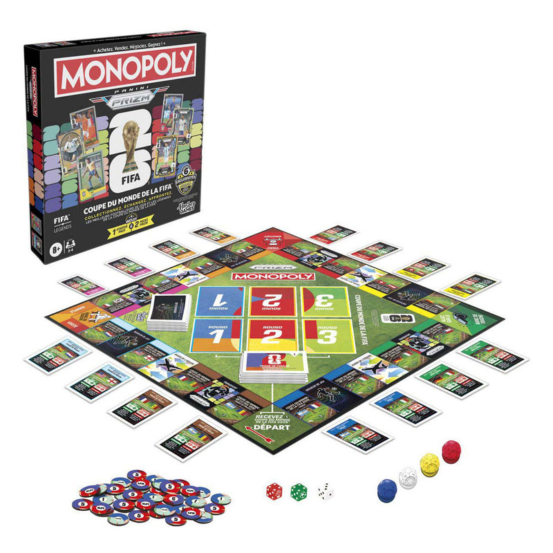 Afbeelding laden in galerijviewer, Monopoly panini prizm fifa world cup - bordspel - franstalig
