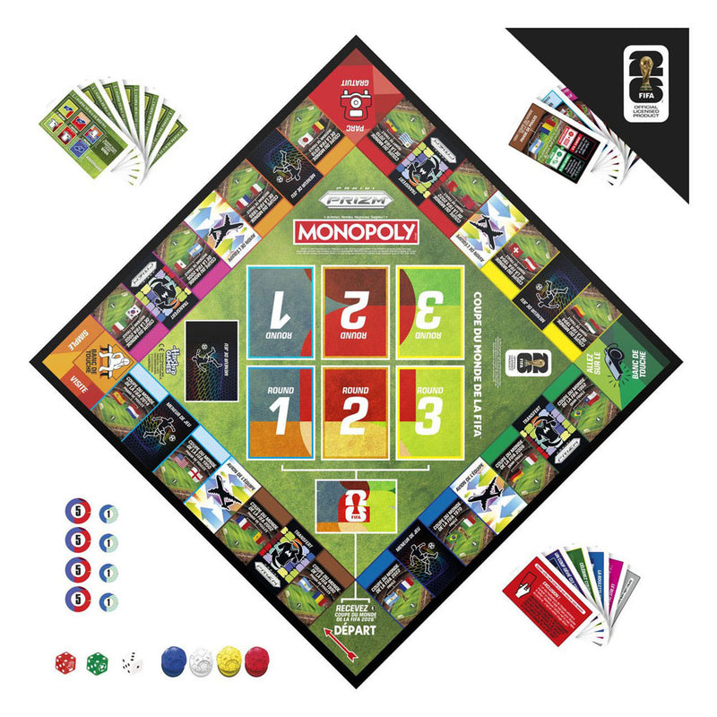 Afbeelding laden in galerijviewer, Monopoly panini prizm fifa world cup - bordspel - franstalig
