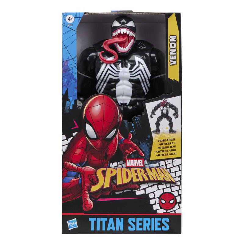 Afbeelding laden in galerijviewer, Hasbro marvel spider-man titan series venom speelfiguur
