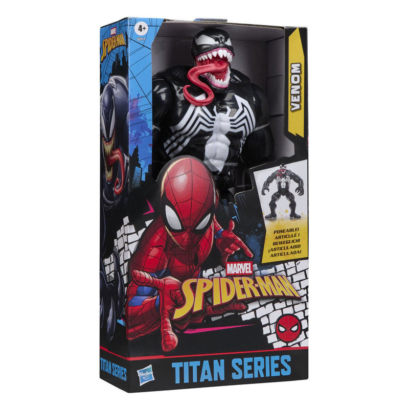 Afbeelding laden in galerijviewer, Hasbro marvel spider-man titan series venom speelfiguur
