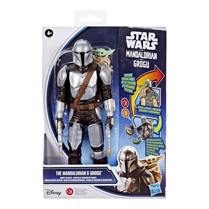 Afbeelding laden in galerijviewer, Hasbro star wars the mandalorian en grogu bounty blaster speelfiguur
