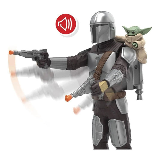 Hasbro star wars the mandalorian en grogu bounty blaster speelfiguur