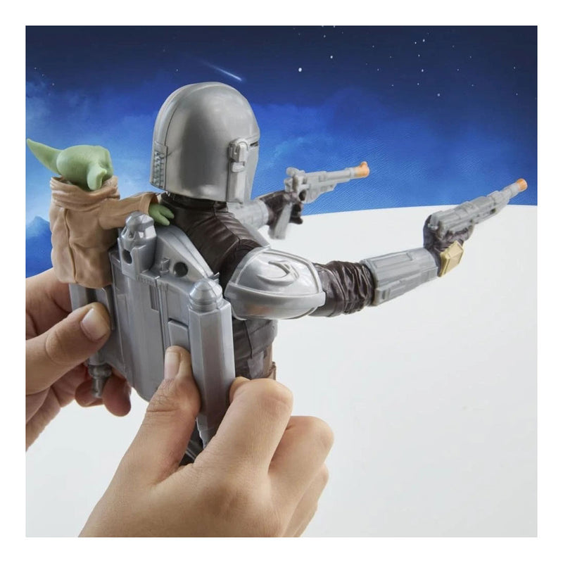 Afbeelding laden in galerijviewer, Star wars the mandalorian en grogu bounty blaster speelfiguur
