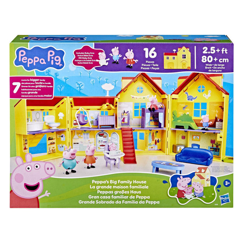 Afbeelding laden in galerijviewer, Hasbro peppa pig peppa's grote familiehuis - 16dlg.
