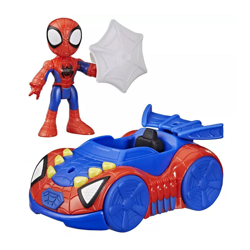 Afbeelding laden in galerijviewer, Marvel spidey met spidey web crawler speelgoedauto
