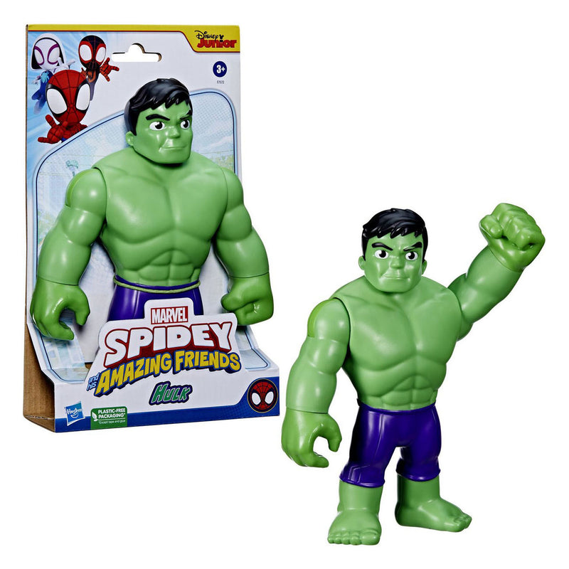 Afbeelding laden in galerijviewer, Marvel spidey and his amazing friends hulk - actiefiguur 23cm
