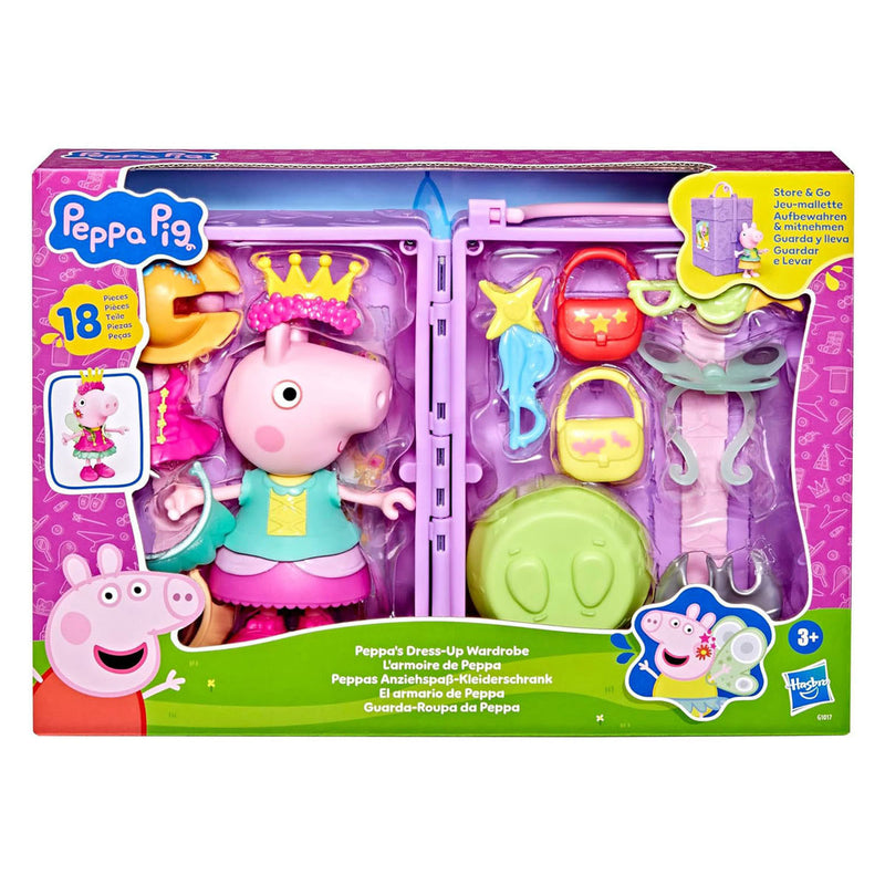 Afbeelding laden in galerijviewer, Hasbro peppa pig kledingkast speelset
