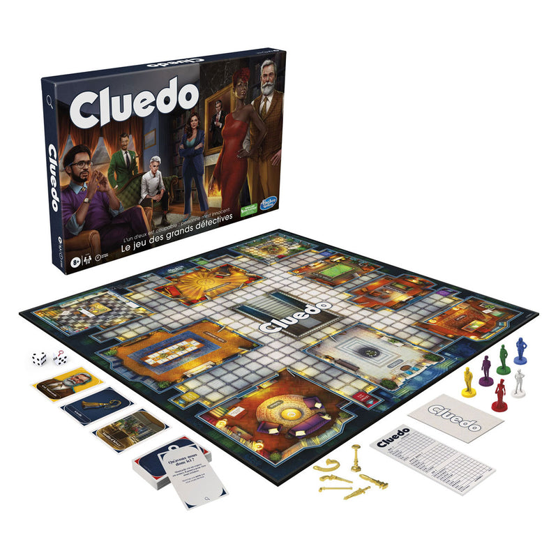 Afbeelding laden in galerijviewer, Hasbro cluedo bordspel fr
