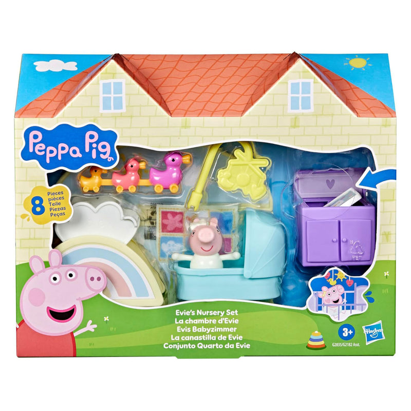 Afbeelding laden in galerijviewer, Peppa pig evies kinderkamer - speelset
