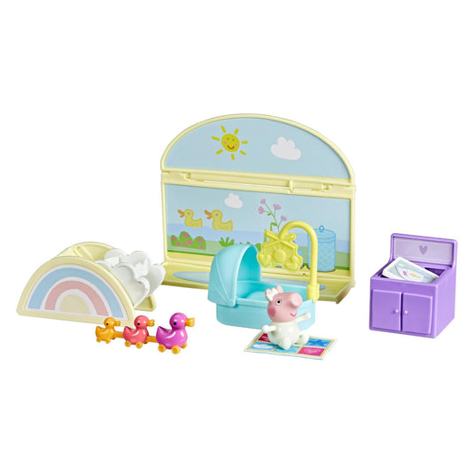 Peppa pig evies kinderkamer - speelset