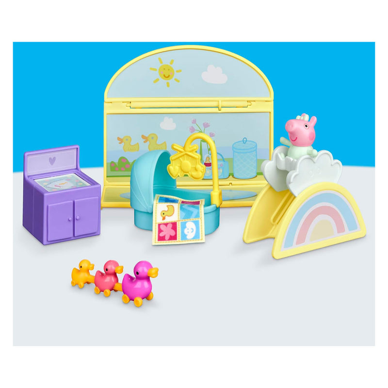 Afbeelding laden in galerijviewer, Peppa pig evies kinderkamer - speelset
