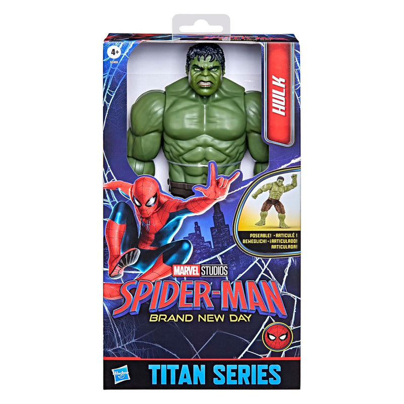Afbeelding laden in galerijviewer, Hasbro marvel spiderman titan series hulk speelfiguur - 30cm
