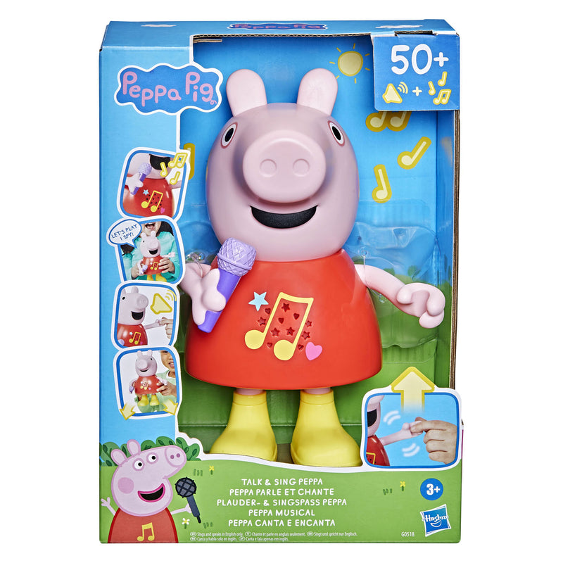 Afbeelding laden in galerijviewer, Hasbro peppa pig praat en zing interactief figuur
