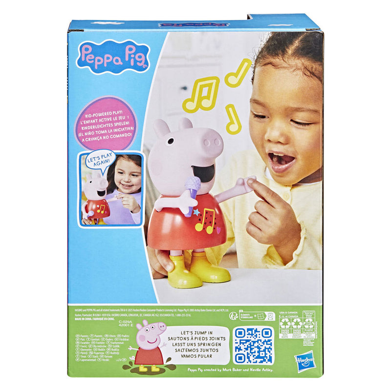 Afbeelding laden in galerijviewer, Hasbro peppa pig praat en zing interactief figuur
