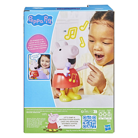 Hasbro peppa pig praat en zing interactief figuur