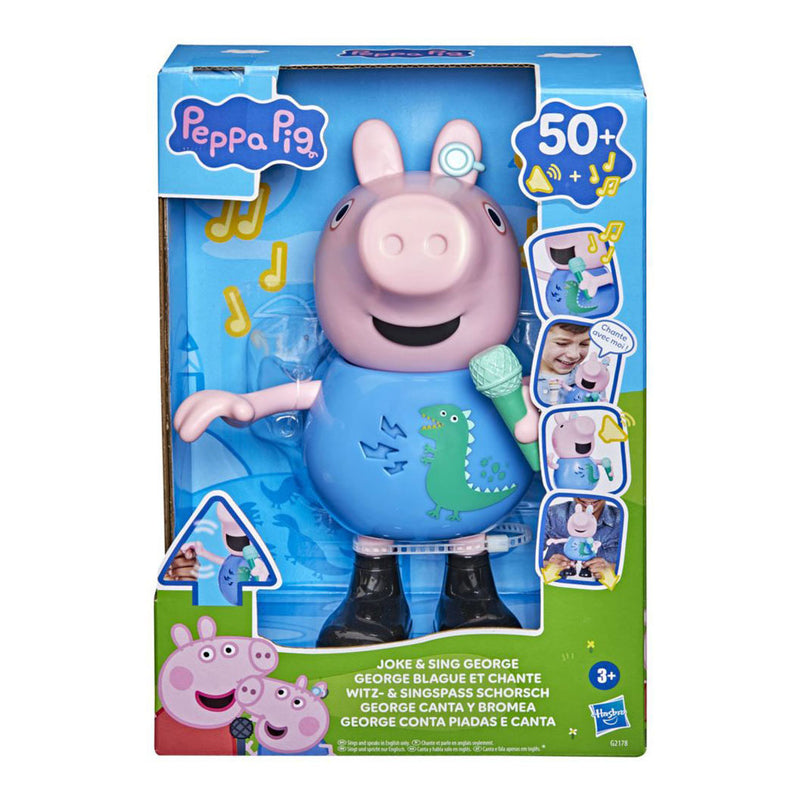 Afbeelding laden in galerijviewer, Hasbro peppa pig grappende en zingende george
